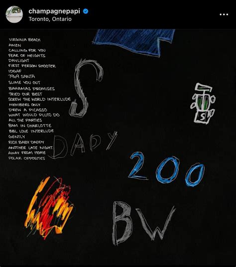 drake - for all the dogs tracklist